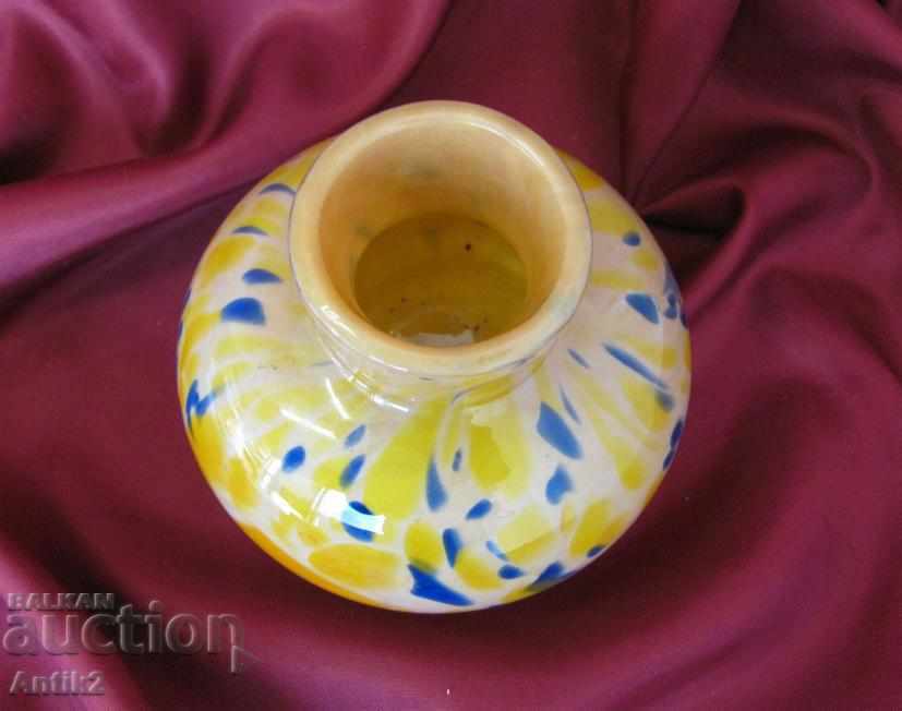 Vaza de sticlă de sticlă veche din Morano cu preț 100.00 BGN | € 51.13 Vaza de sticlă de sticlă veche din Morano cu preț 100.00 BGN | € 51.13