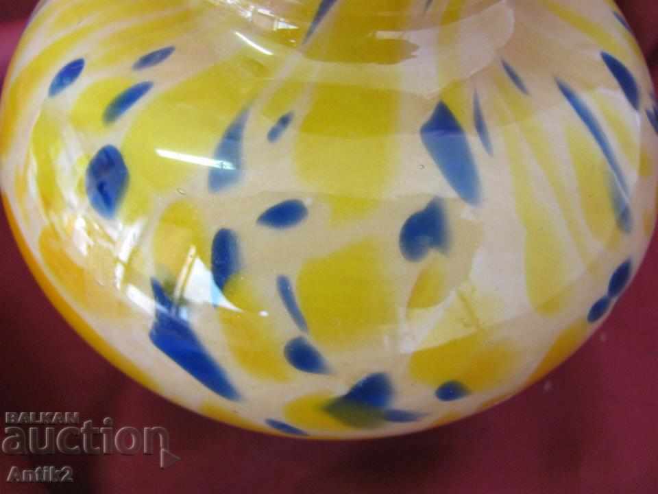 Vaza de sticlă de sticlă veche din Morano - 7 Vaza de sticlă de sticlă veche din Morano - 7