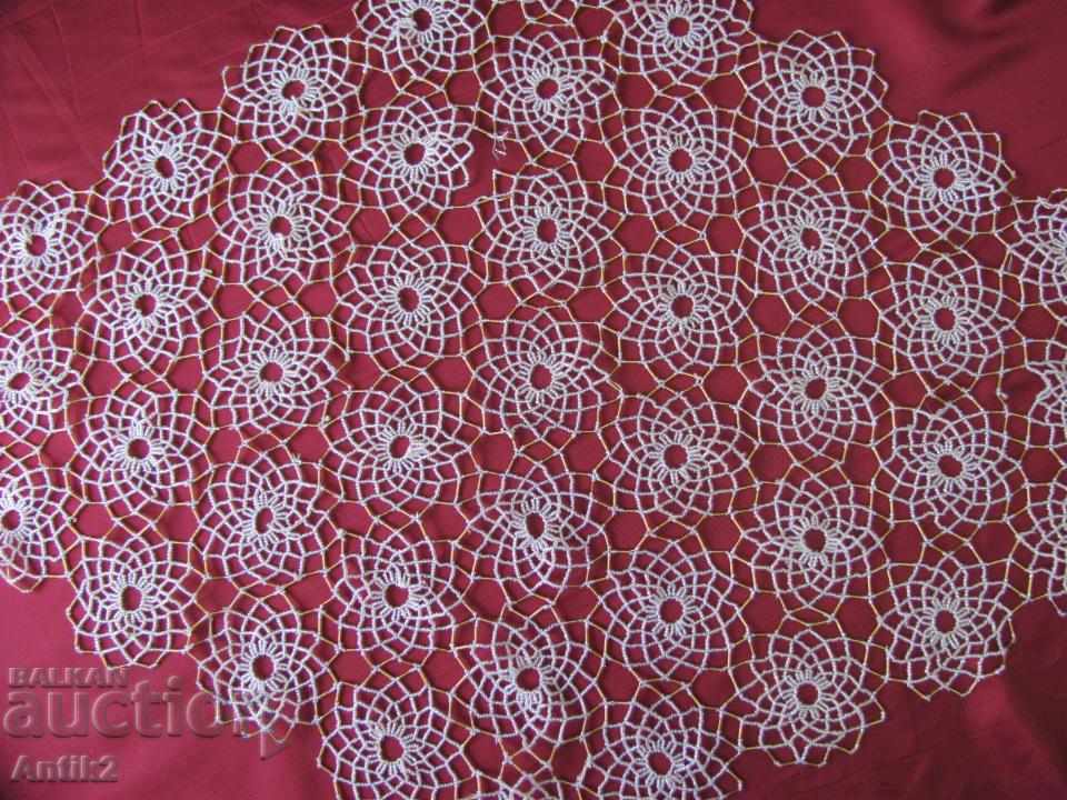 The 30 Old Handmade Glass Beads Tablecloth with price 102.00 BGN | € 52.15