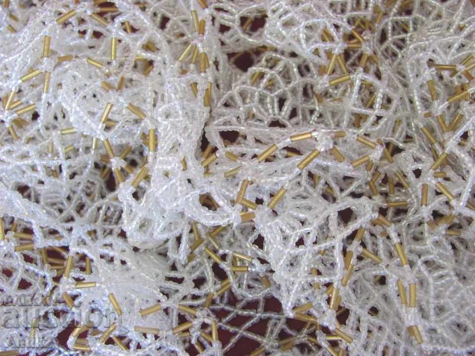 The 30 Old Handmade Glass Beads Tablecloth - 5