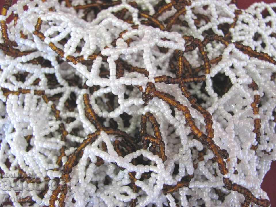 The 30 Old Handmade Glass Beads Tablecloth - 5 The 30 Old Handmade Glass Beads Tablecloth - 5