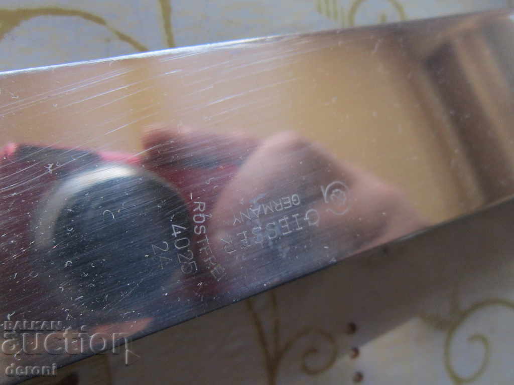 Huge German butcher knife Giesser 4025 24 - 5 Huge German butcher knife Giesser 4025 24 - 5