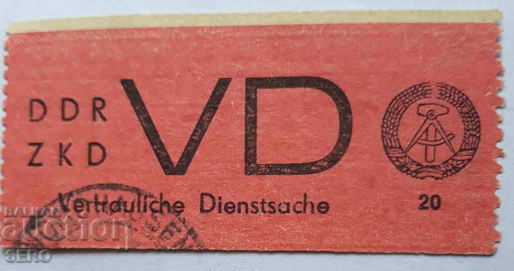 Philately-Germany/GDR/-20 pfennig 1965-excl.rare.BZC