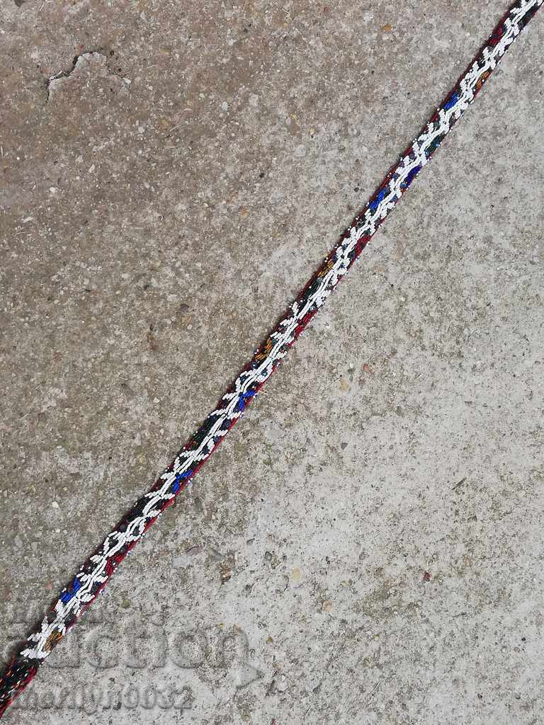 Curea veche cu margele pentru costum pafta curea centura sash pafta - 7 Curea veche cu margele pentru costum pafta curea centura sash pafta - 7