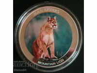100 Shilling 2010 (Mountain Lion), Uganda