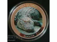 100 Shilling 2010 (Alligator), Uganda