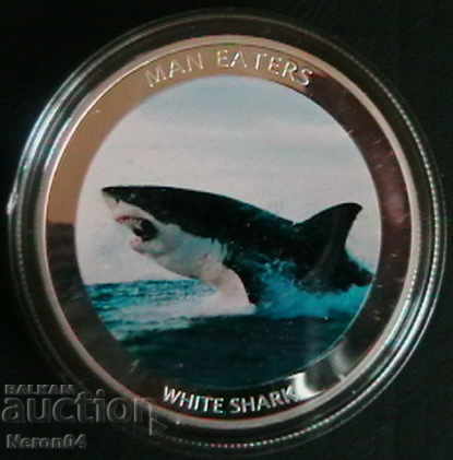 100 Shilling 2010 (λευκό καρχαρία), Ουγκάντα