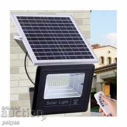 LED Projector with solar panel 25W + remote - 6 LED Projector with solar panel 25W + remote - 6