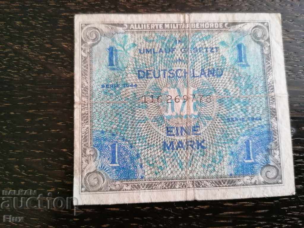 Banknote - Germany - 1 brand | 1944 with price 8.75 BGN | € 4.47 Banknote - Germany - 1 brand | 1944 with price 8.75 BGN | € 4.47