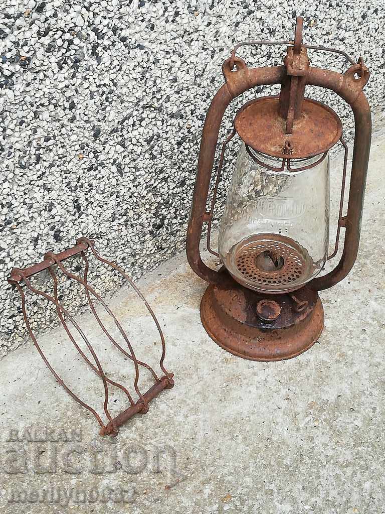 Old German lantern, lamp, German spotlight lamp - 6 Old German lantern, lamp, German spotlight lamp - 6