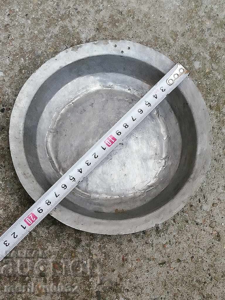 Стар меден сахан, бакър, паница, чиния, тас - 5 Стар меден сахан, бакър, паница, чиния, тас - 5