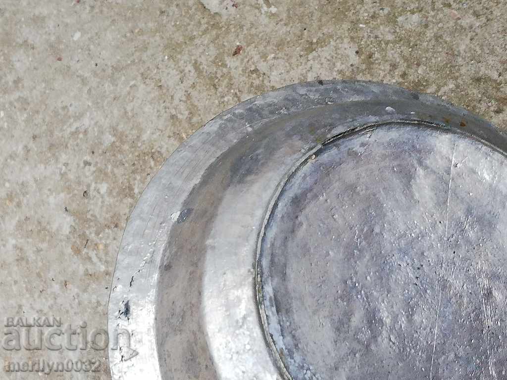 Стар меден сахан, бакър, паница, чиния, тас - 6 Стар меден сахан, бакър, паница, чиния, тас - 6