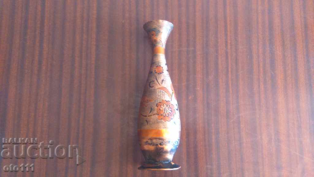 OLD COATED GRAVED VASE with price 20.00 BGN | € 10.23 OLD COATED GRAVED VASE with price 20.00 BGN | € 10.23