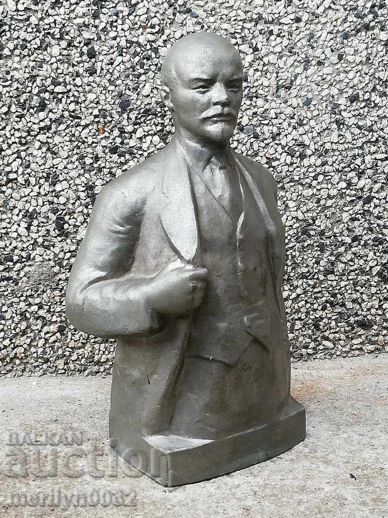 Aluminum bust of Lenin, figure, sculpture, statuette with price 399.90 BGN | € 204.47 Aluminum bust of Lenin, figure, sculpture, statuette with price 399.90 BGN | € 204.47
