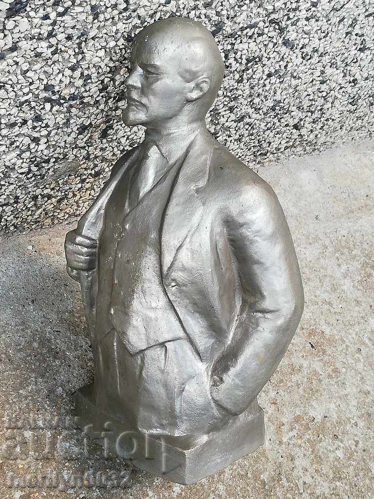 Auction Aluminum bust of Lenin, figure, sculpture, statuette Auction Aluminum bust of Lenin, figure, sculpture, statuette