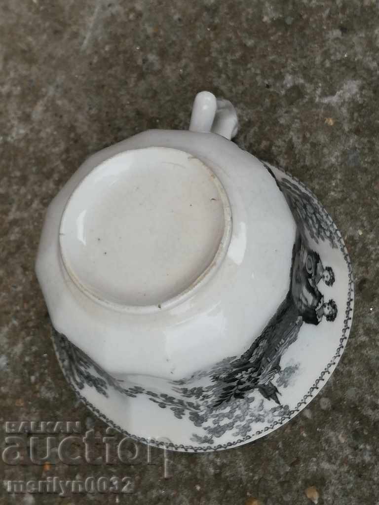 Cup of porcelain service Great Britain late 19th century - 6 Cup of porcelain service Great Britain late 19th century - 6