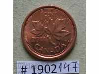 1 cent 2011 Canada - Ștampila -UNC
