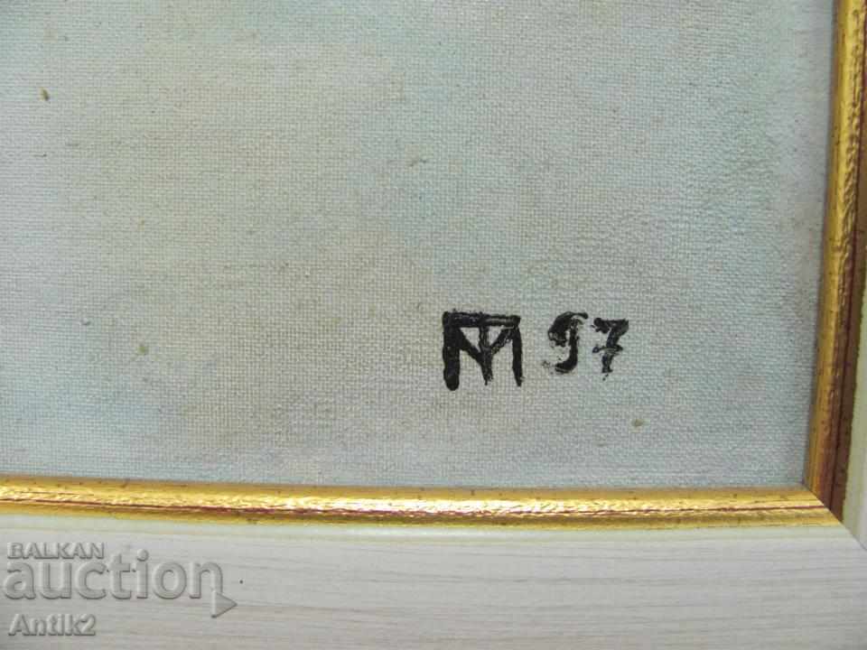 Auction  The 90th Original Picture Winter Landscape Oil on canvas