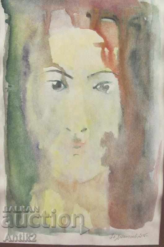 Original Watercolor by the artist Al. Dolapchiev with price 27.00 BGN | € 13.80 Original Watercolor by the artist Al. Dolapchiev with price 27.00 BGN | € 13.80