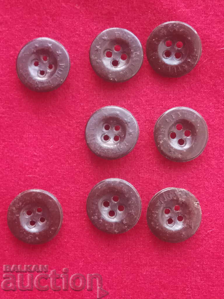 Bakelite buttons "For Gentlemen" Bakelite buttons "For Gentlemen"