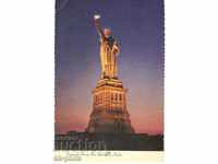 Old Postcard - Νέα Υόρκη, Άγαλμα της Ελευθερίας