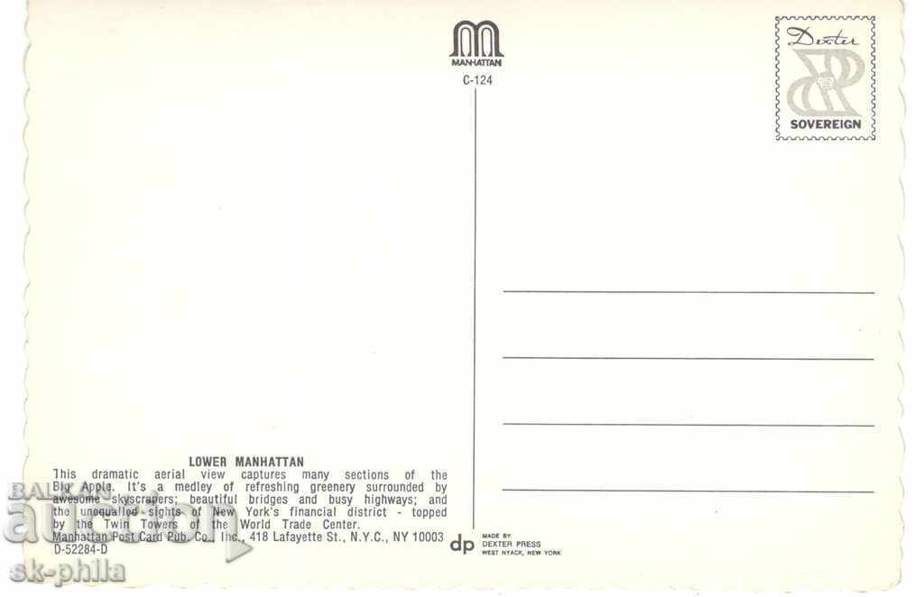 Old Card - New York, Twin Towers View with price 2.60 BGN | € 1.33 Old Card - New York, Twin Towers View with price 2.60 BGN | € 1.33