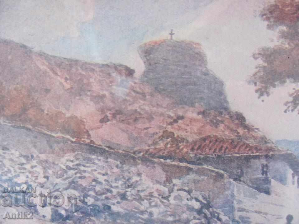 Auction  20s Old Print Picture T. OBER BAUER