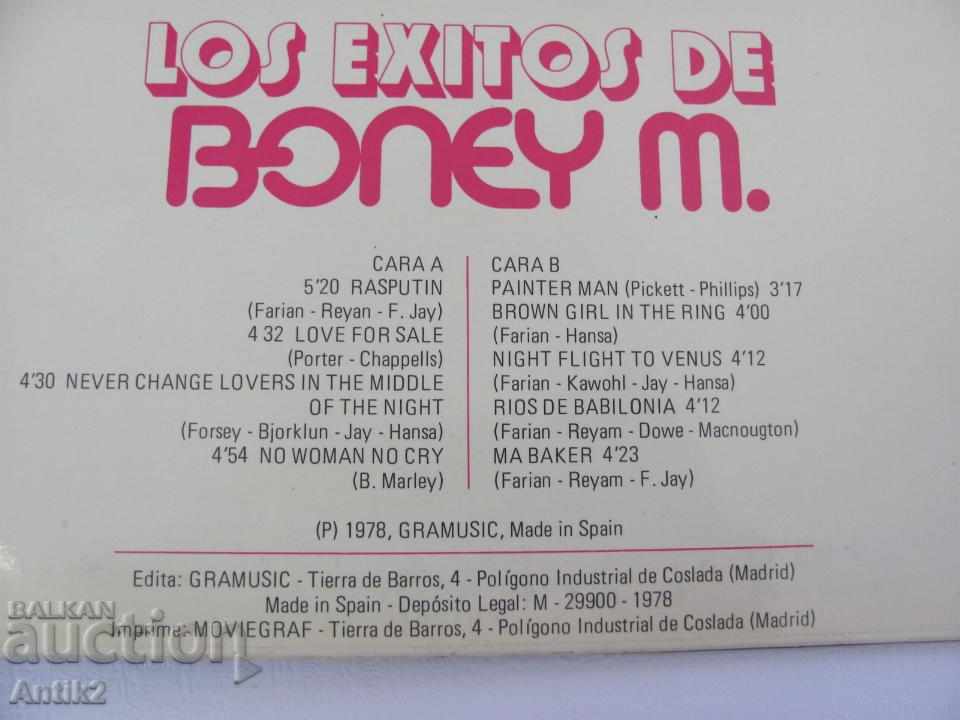1978 Plate BONEY-M - 7 1978 Plate BONEY-M - 7