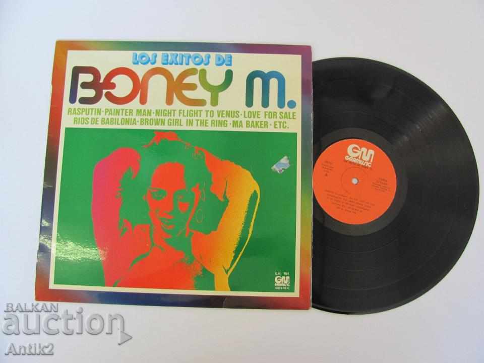 1978. Placa BONEY-M