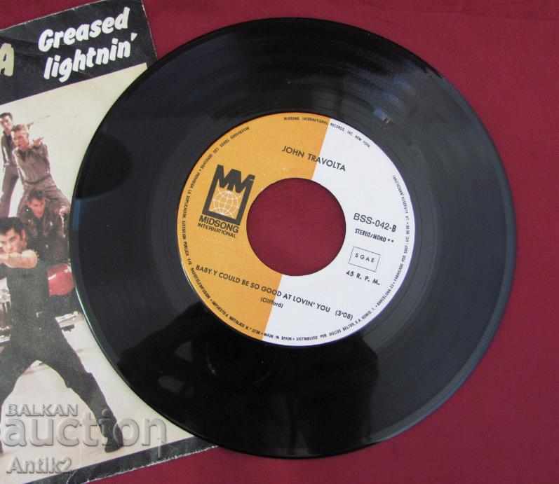 Delivery of 1978 JOHN TRAVOLTA Music Record Delivery of 1978 JOHN TRAVOLTA Music Record