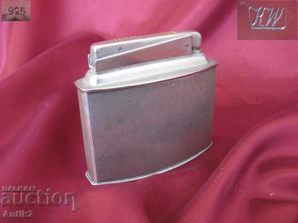 Art Deco Silver Lighter Germany Art Deco Silver Lighter Germany