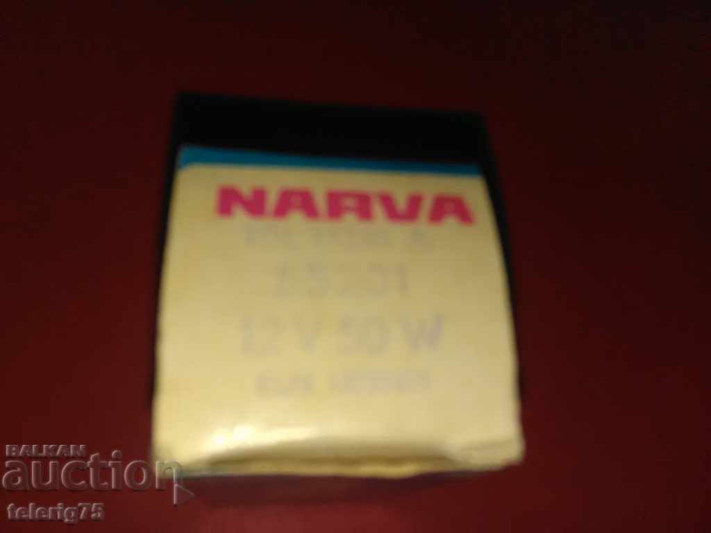 Auction  German Halogen Bulb NARVA Diaprojectors-12V, 50W, G6.35