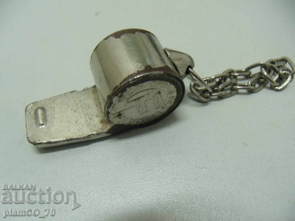 Auction No. 3202 old metal whistle FIORELLI Auction No. 3202 old metal whistle FIORELLI