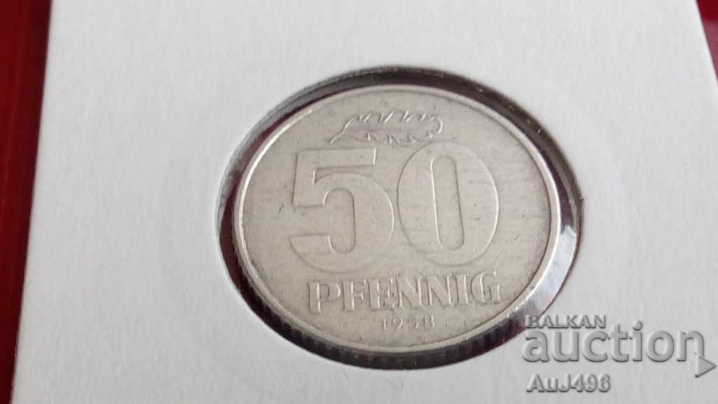 50 PFENNIG 1958 (VF) * - 5 50 PFENNIG 1958 (VF) * - 5