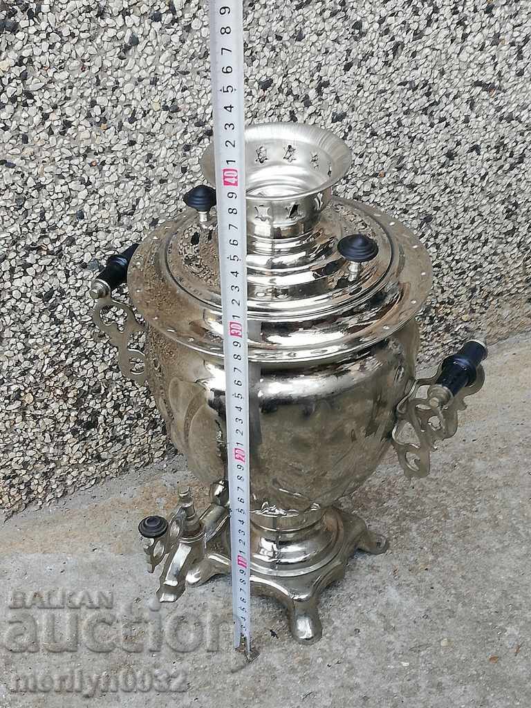 Samovar from the 80s of the 20th century USSR, teapot, service with price 79.00 BGN | € 40.39 Samovar from the 80s of the 20th century USSR, teapot, service with price 79.00 BGN | € 40.39