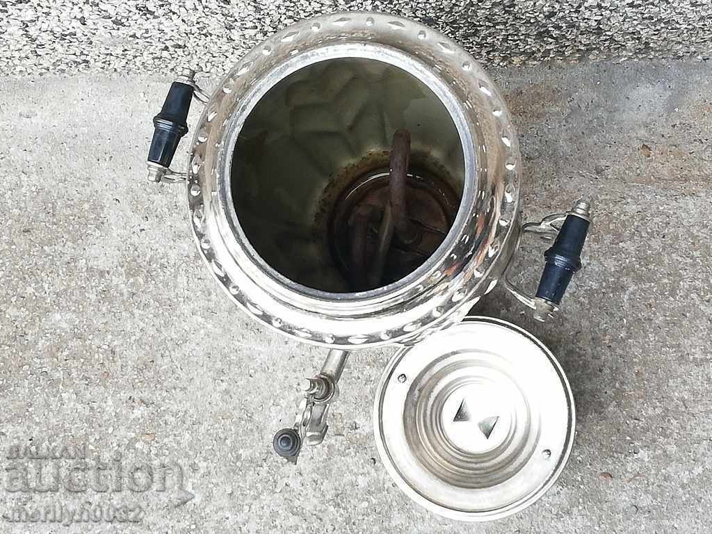 Samovar from the 80s of the 20th century USSR, teapot, service - 5 Samovar from the 80s of the 20th century USSR, teapot, service - 5