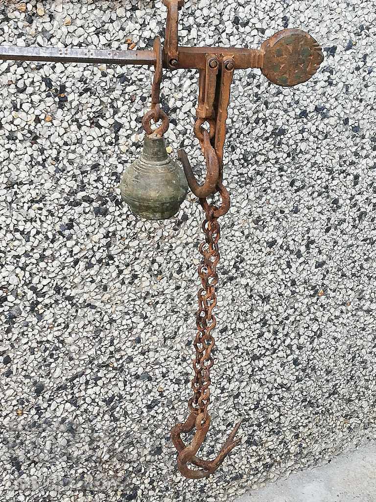 Ottoman weighing scales SMALL weight scales forged iron with price 99.00 BGN | € 50.62