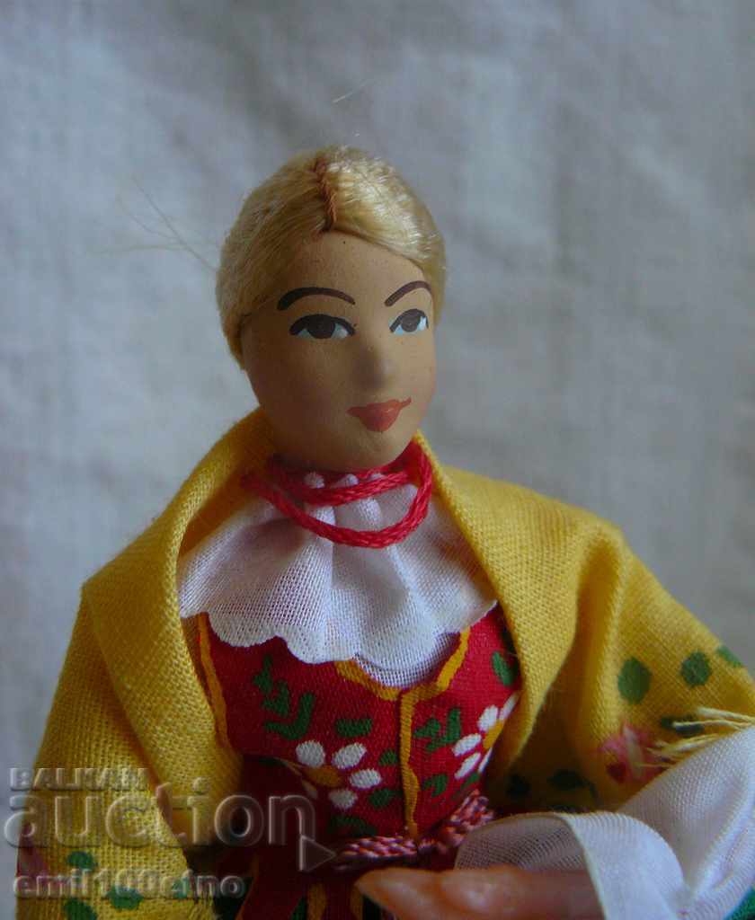 Handcrafted doll in national costume Poland with price 8.00 BGN | € 4.09 Handcrafted doll in national costume Poland with price 8.00 BGN | € 4.09