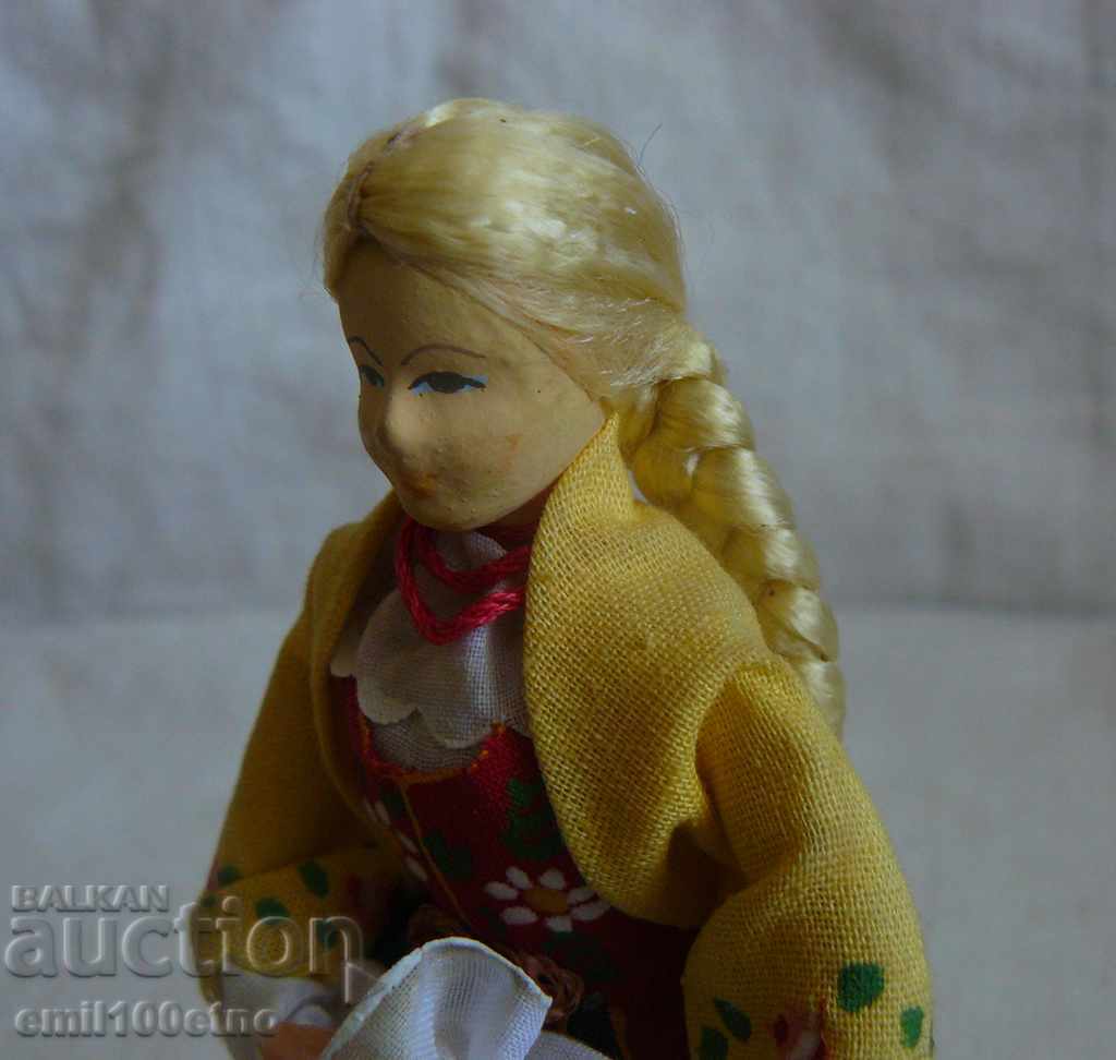 Handcrafted doll in national costume Poland - 7 Handcrafted doll in national costume Poland - 7