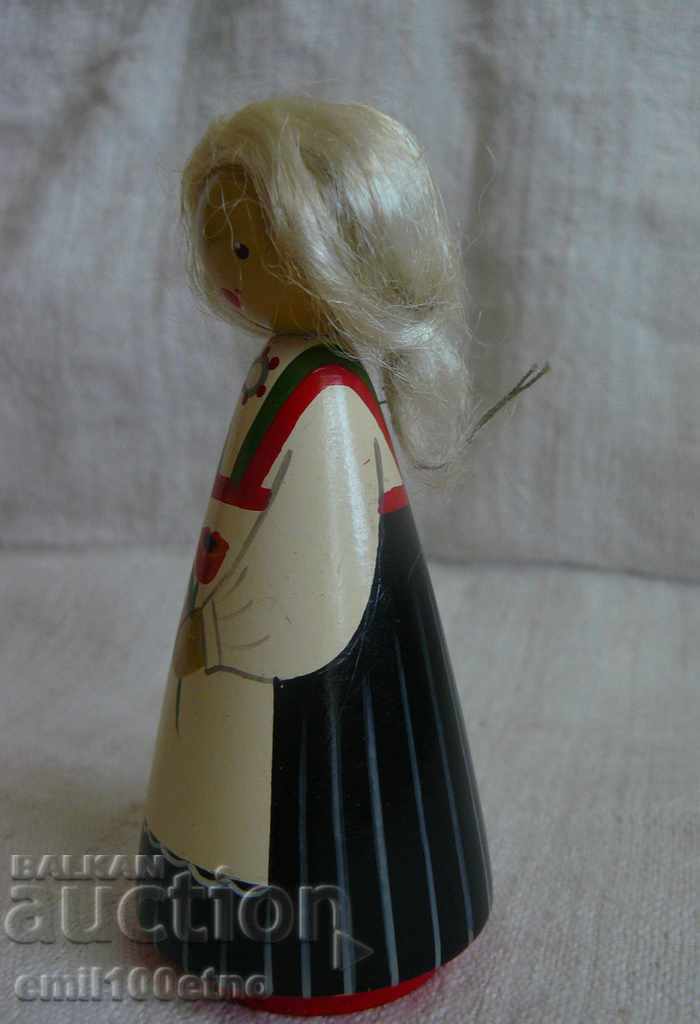 Delivery of Crafted wooden doll USSR - SALVO made in USSR Delivery of Crafted wooden doll USSR - SALVO made in USSR