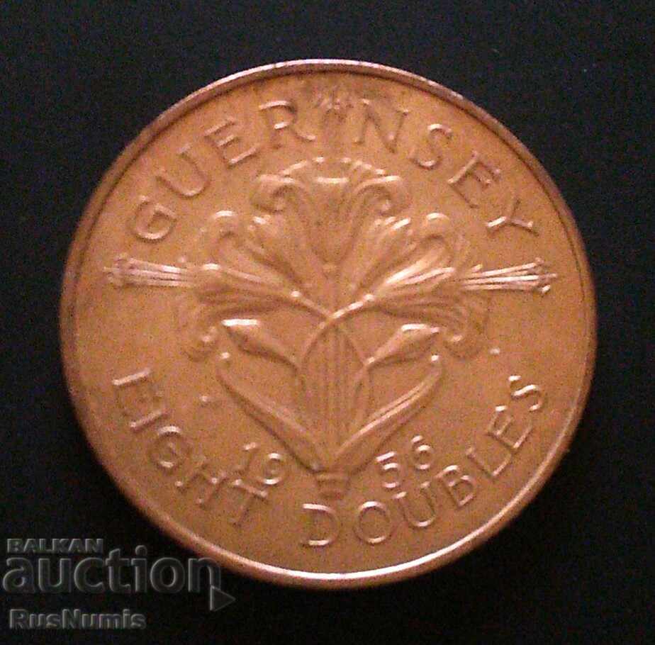 Guernsey. 8 double 1956 UNC. with price 15.00 BGN | € 7.67 Guernsey. 8 double 1956 UNC. with price 15.00 BGN | € 7.67