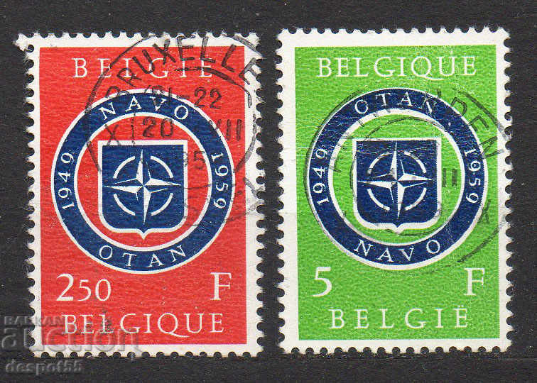1959. Βέλγιο. Η δέκατη επέτειος του ΝΑΤΟ.