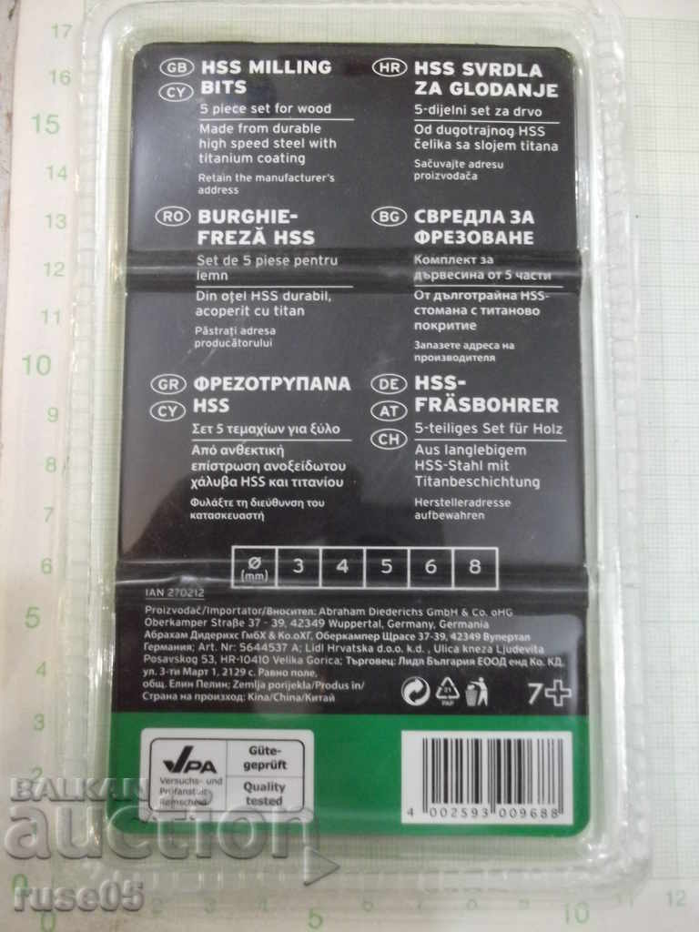 Delivery of "PERKSIDE" drill bit for milling Delivery of "PERKSIDE" drill bit for milling