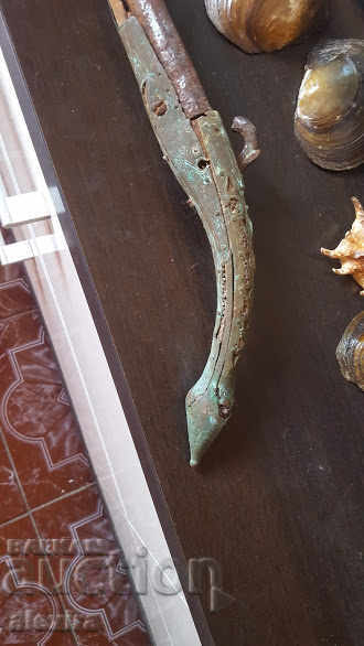 Delivery of an authentic Debar Flint pistol pistol revolver rifle