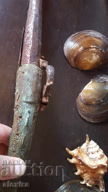 an authentic Debar Flint pistol pistol revolver rifle - 5