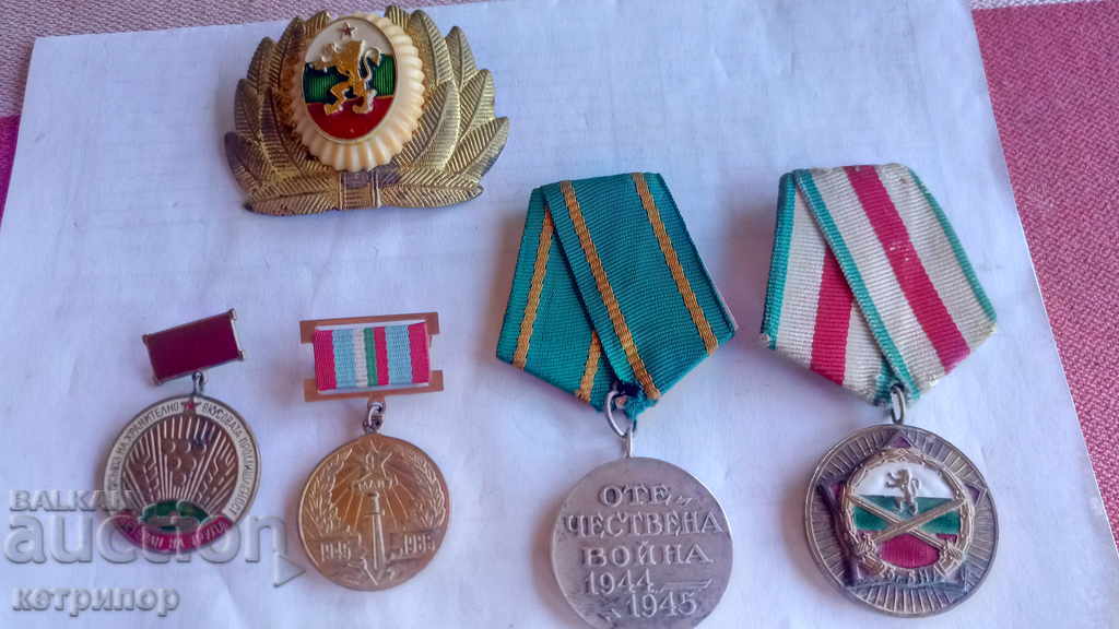 Lot Order Medals Badges