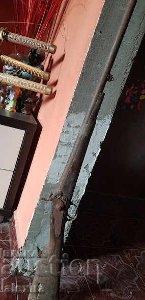Стара перкусионна пушка евзалия бойлия цев приклад