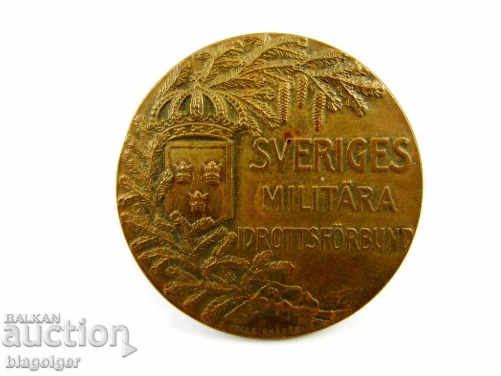 Delivery of SWEDISH MILITARY MEDAL-1909-ORIGINAL-BRONZE Delivery of SWEDISH MILITARY MEDAL-1909-ORIGINAL-BRONZE