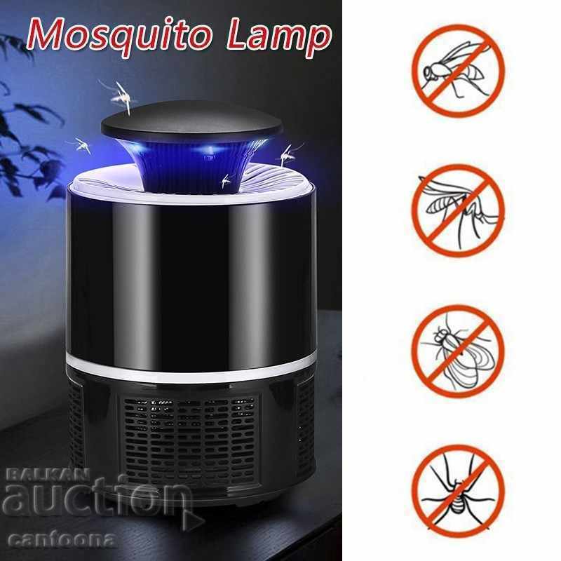 An innovative lamp that protects against mosquitoes and insects