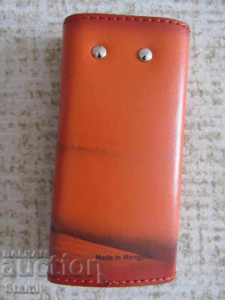 Αυθεντικό Μογγολικό Δερμάτινο Μπρελόκ-26/1 με τιμή 15.50 BGN | € 7.93 Αυθεντικό Μογγολικό Δερμάτινο Μπρελόκ-26/1 με τιμή 15.50 BGN | € 7.93